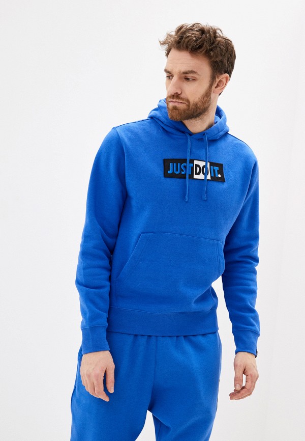 

Худи Nike, Синий, M NSW JDI HOODIE PO FLC BSTR