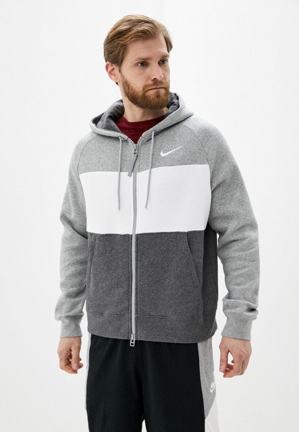 

Толстовка Nike, Серый, M NSW NIKE AIR HOODIE FZ FLC
