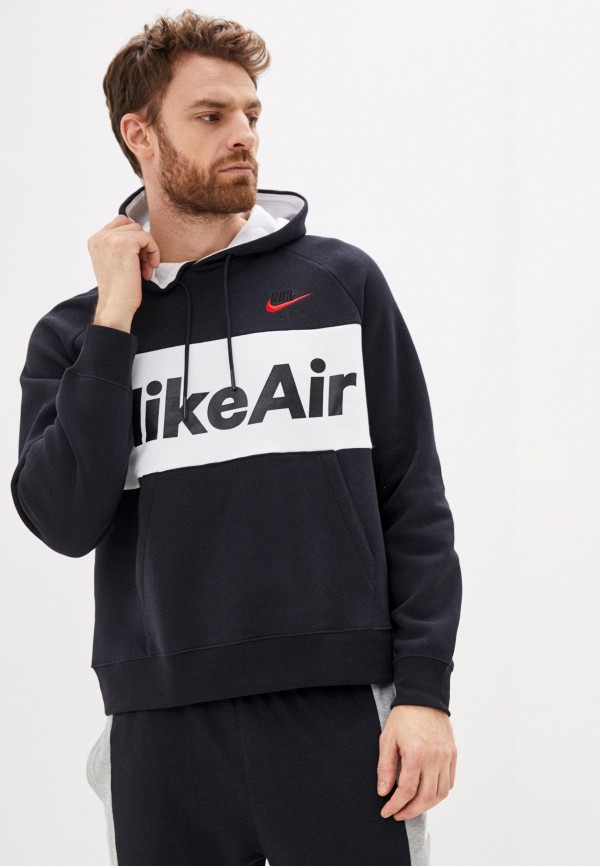 

Худи Nike, Черный, M NSW NIKE AIR HOODIE PO FLC