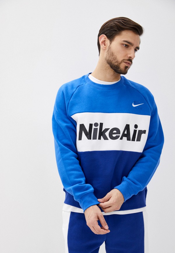 

Свитшот Nike, Синий, M NSW NIKE AIR CRW FLC