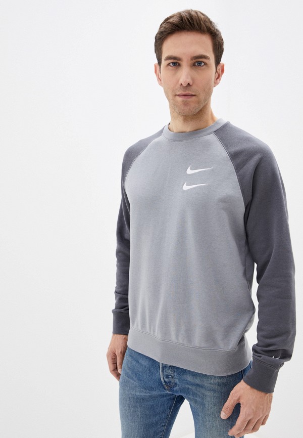 

Свитшот Nike, Серый, M NSW SWOOSH CRW FT