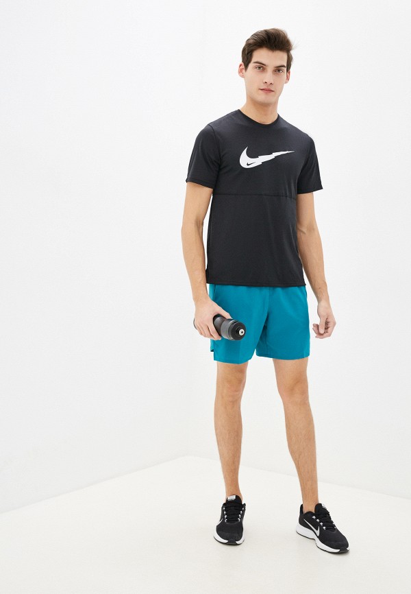 

Футболка спортивная Nike, Черный, M NK BREATHE RUN SS WR PO GX