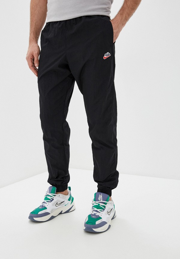 

Брюки спортивные Nike, Черный, M NSW HE WR PANT WVN SIGNATURE
