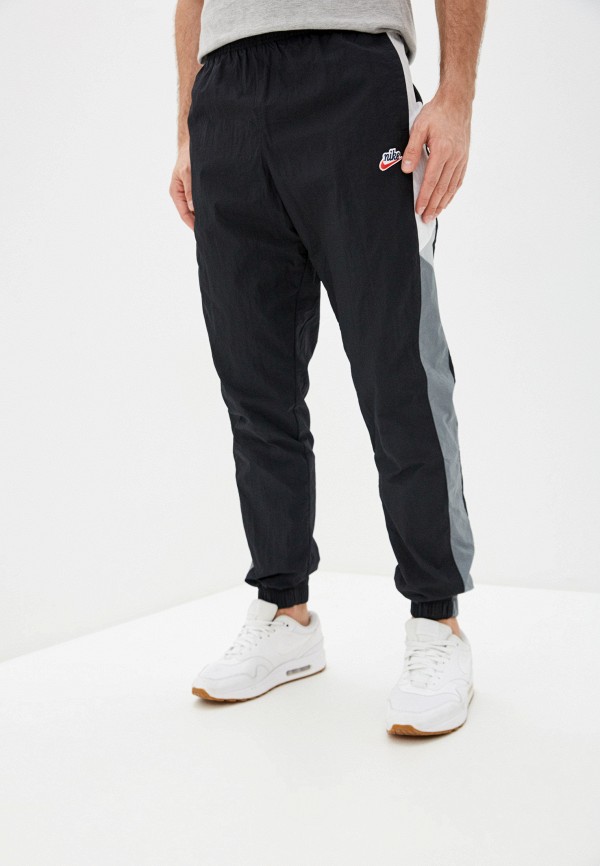 

Брюки спортивные Nike, Черный, M NSW HE WR PANT WVN SIGNATURE