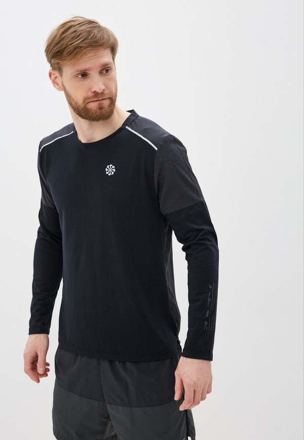 

Лонгслив спортивный Nike, Черный, M NK RISE 365 TOP LS HYBRID FF