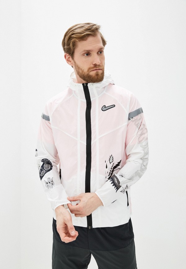 

Ветровка Nike, Белый, M NK WILD RUN WR JKT