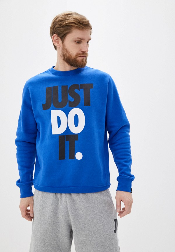 

Свитшот Nike, Синий, M NSW JDI CREW FLC HBR
