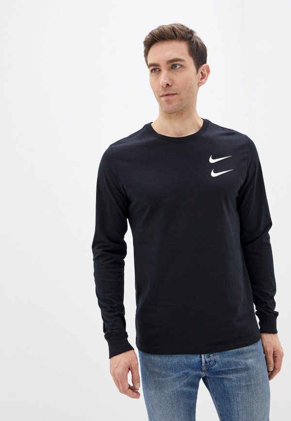 

Лонгслив Nike, Черный, M NSW SWSH LS TEE