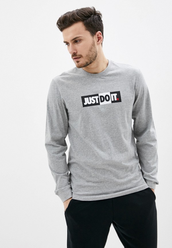 

Лонгслив Nike, Серый, M NSW JDI LS TEE