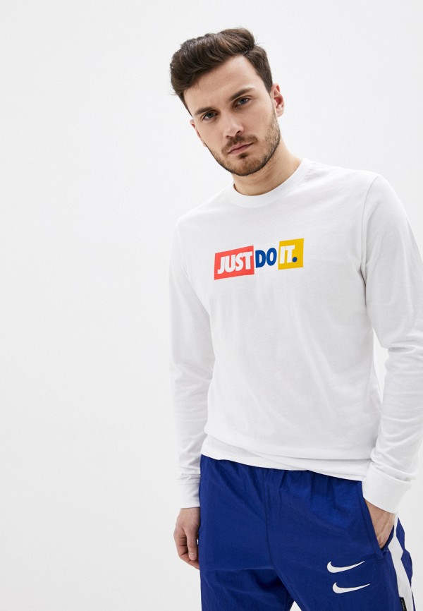 

Лонгслив Nike, Белый, M NSW JDI LS TEE