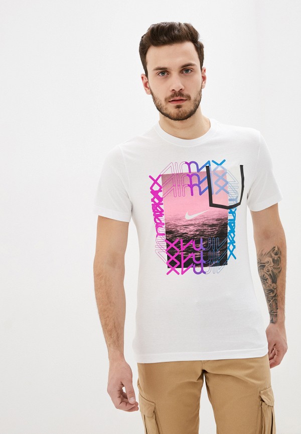 

Футболка Nike, Белый, M NSW TEE SNKR CLTR 5