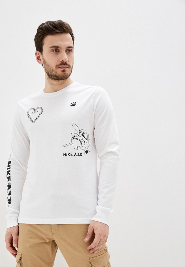 

Лонгслив Nike, Белый, M NSW LS TEE SSNL 2