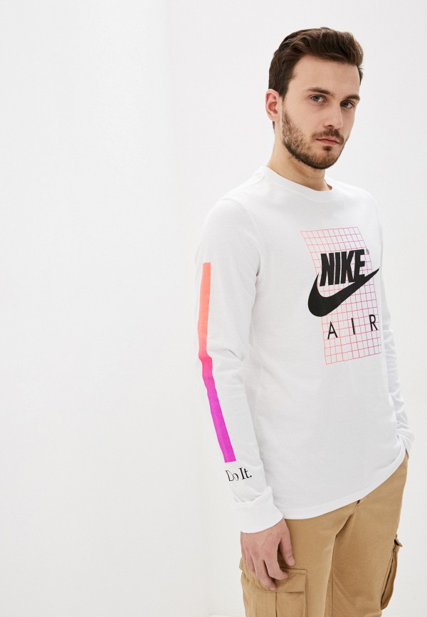 

Лонгслив Nike, Белый, M NSW TEE LS SNKR CLTR 6