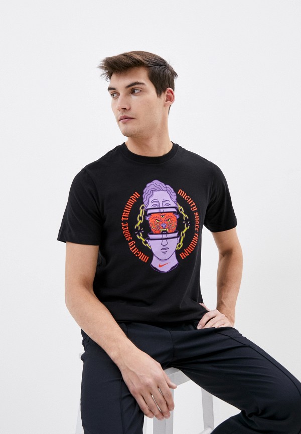 

Футболка Nike, Черный, M NK DRY TEE DFCT FTW HOOK