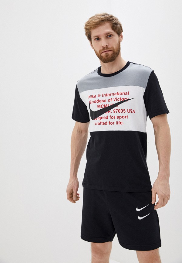 

Футболка Nike, Черный, M NSW SWOOSH TEE SS