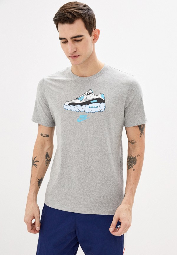 

Футболка Nike, Серый, M NSW AIR AM90 TEE
