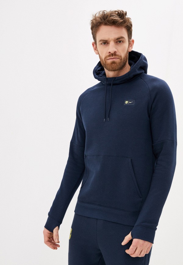 

Худи Nike, Синий, FCB M NK GFA FLC PO HOOD
