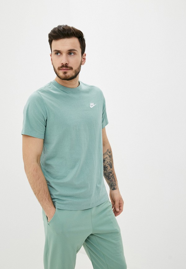 

Футболка Nike, Зеленый, M NSW CLUB TEE