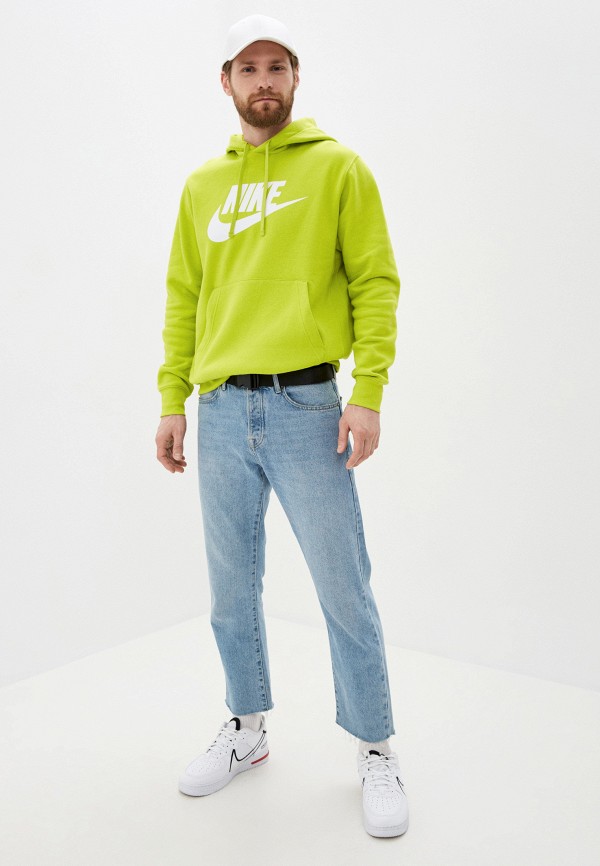 

Худи Nike, Желтый, M NSW CLUB HOODIE PO BB GX