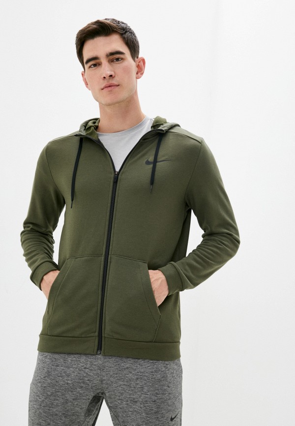 

Толстовка Nike, Хаки, M NK DRY HOODIE FZ FLEECE