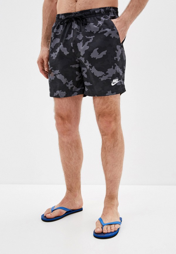 

Шорты для плавания Nike, Серый, M NSW CE SHORT WVN FLOW CAMO