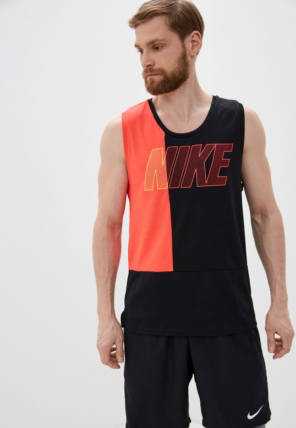 

Майка спортивная Nike, Черный, M NK DRY SUPERSET TANK PX GFX