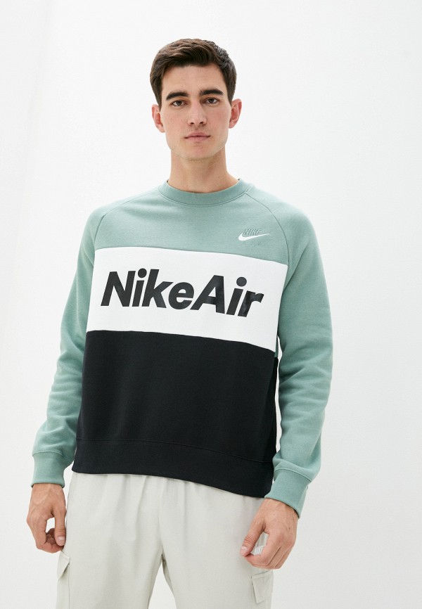 

Свитшот Nike, Зеленый, M NSW NIKE AIR CRW FLC