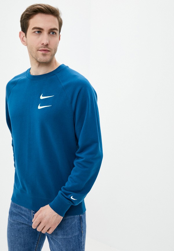 

Свитшот Nike, Синий, M NSW SWOOSH CRW FT