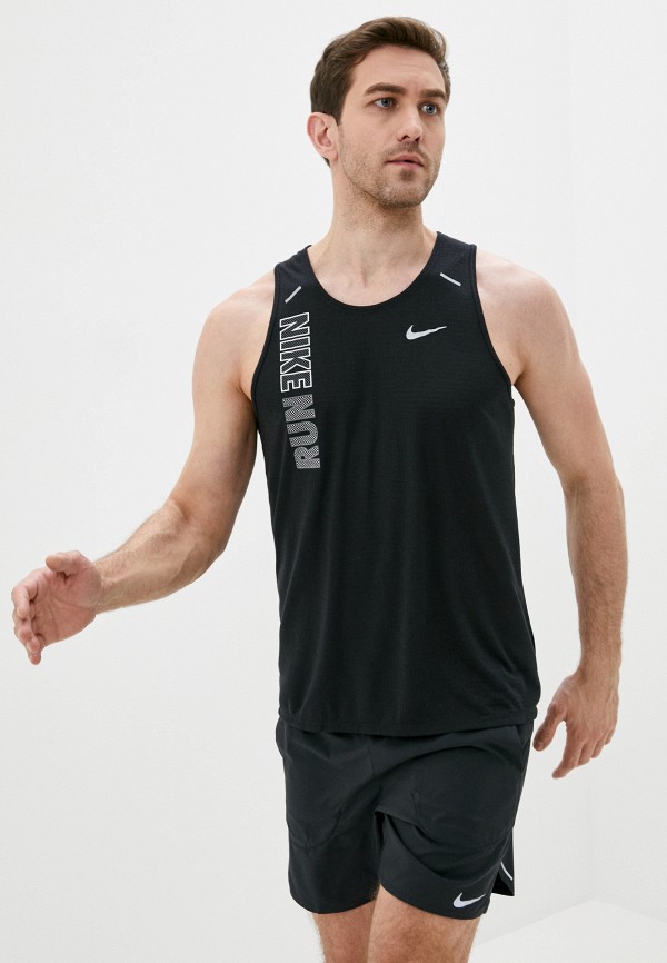 

Майка спортивная Nike, Черный, M NK WILD RUN RISE 365 TANK
