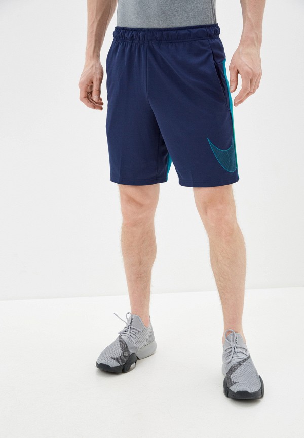 

Шорты спортивные Nike, Синий, M NK DRY SHORT 5.0 PX GFX