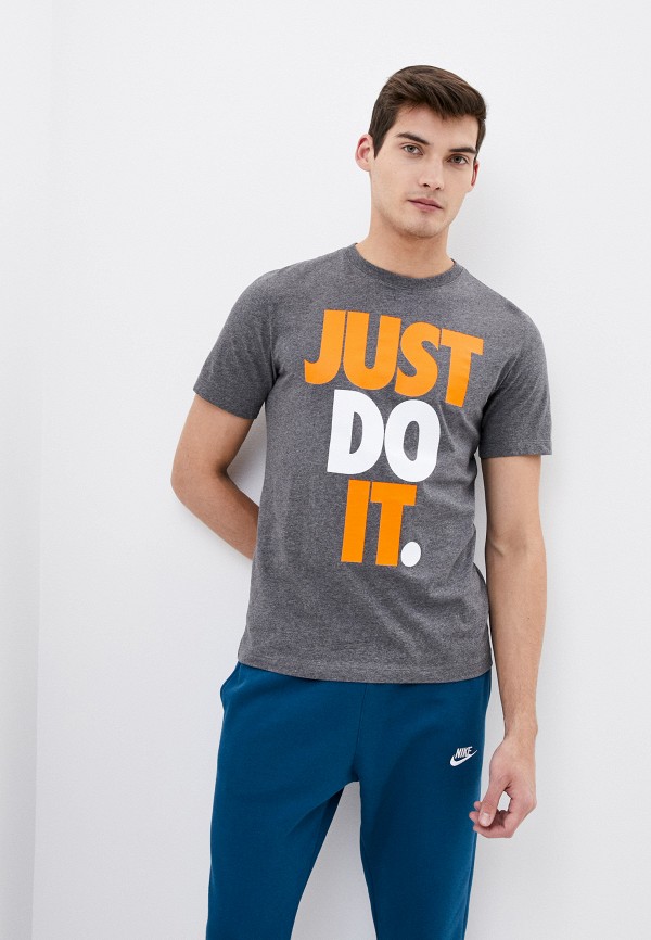 

Футболка Nike, Серый, M NSW JDI HBR