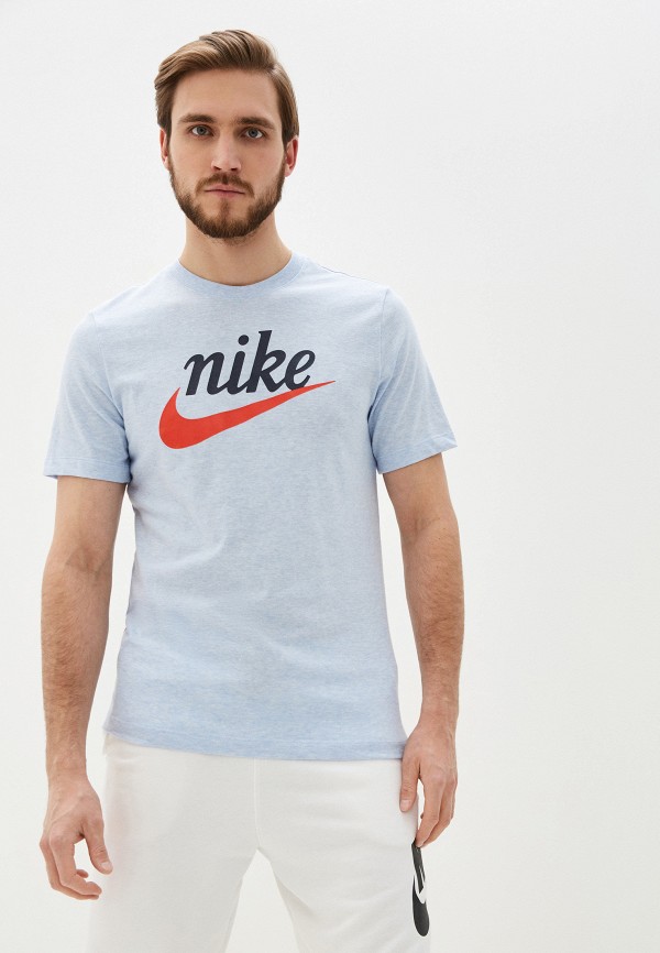 

Футболка Nike, Голубой, M NSW HERITAGE + SS TEE