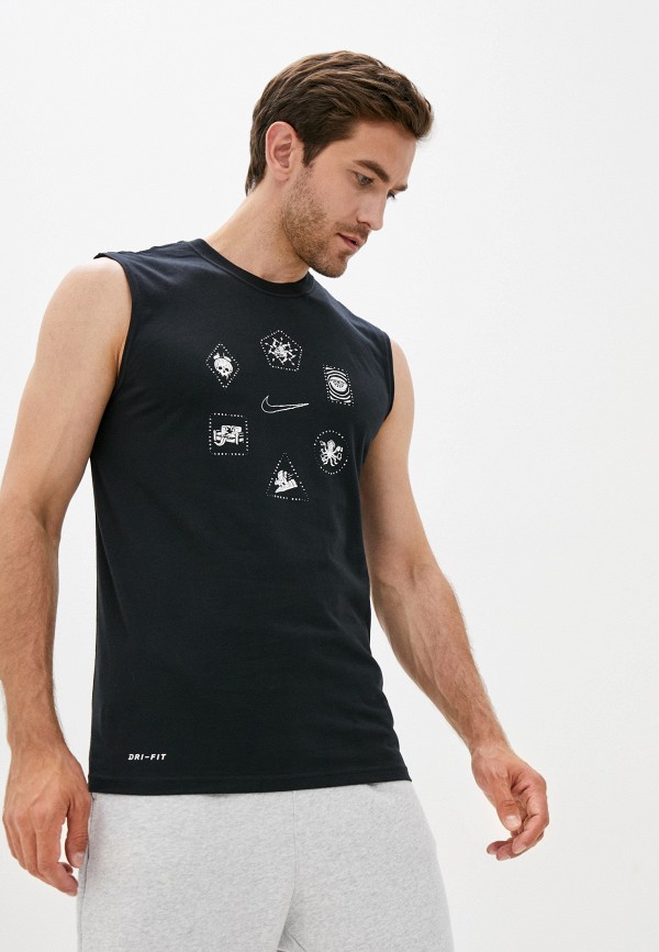 

Майка спортивная Nike, Черный, M NK DFC SL VILL
