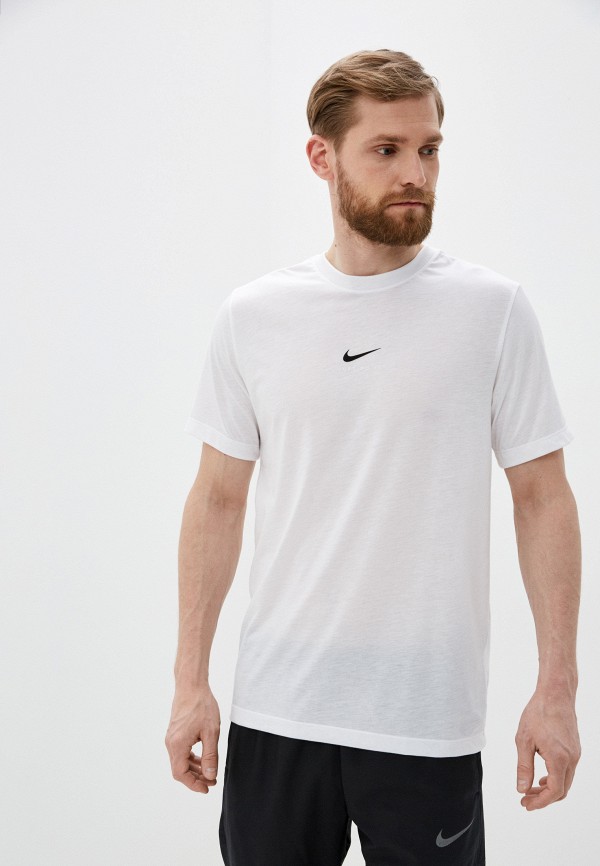 

Футболка спортивная Nike, Белый, M NK DRY TEE DB SW JDI