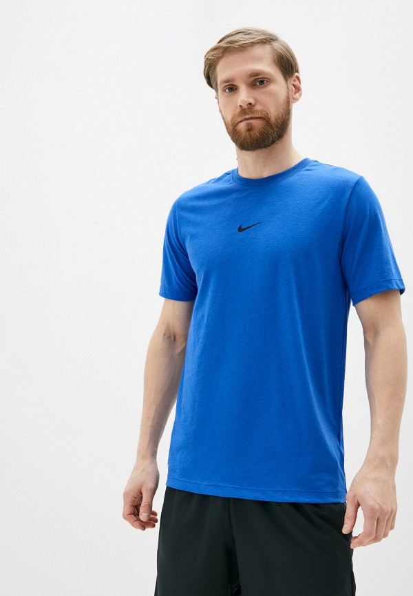 

Футболка спортивная Nike, Синий, M NK DRY TEE DB SW JDI