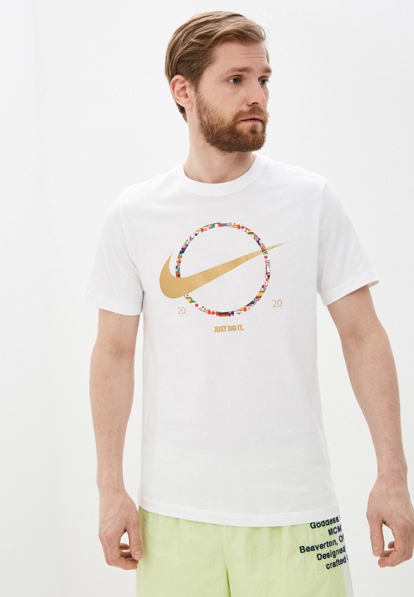 

Футболка Nike, Белый, M NSW TEE PREHEAT SWOOSH