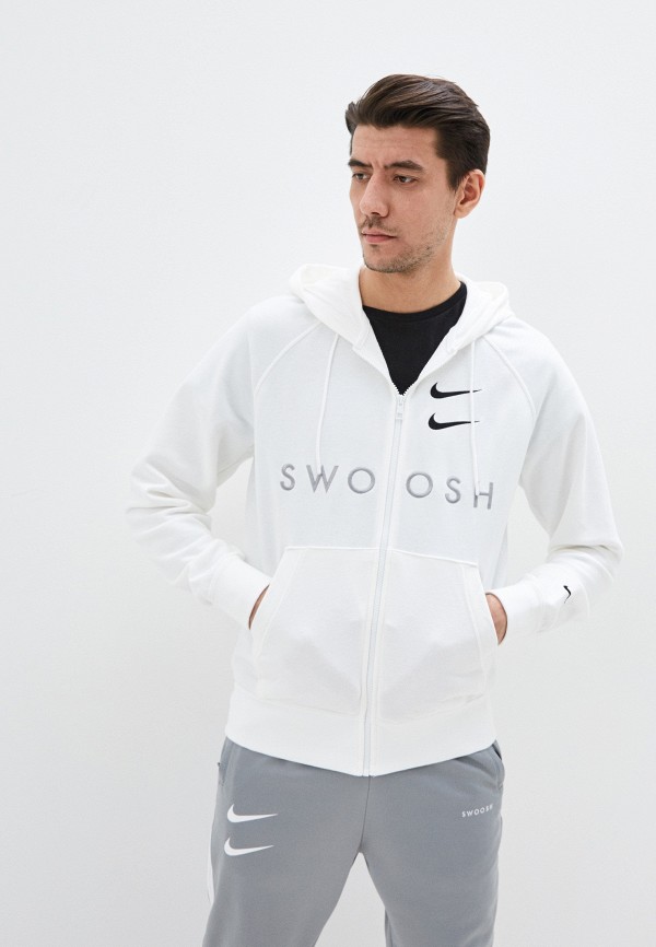 

Толстовка Nike, Белый, M NSW SWOOSH HOODIE FZ FT