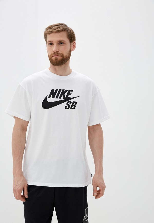 

Футболка спортивная Nike, Белый, M NK SB TEE LOGO