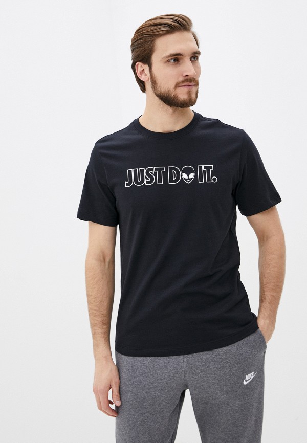 

Футболка спортивная Nike, Черный, M NSW SS JDI ALIEN TEE