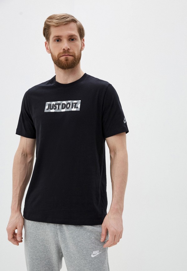 

Футболка спортивная Nike, Черный, M NSW SS TEE JDI DOT