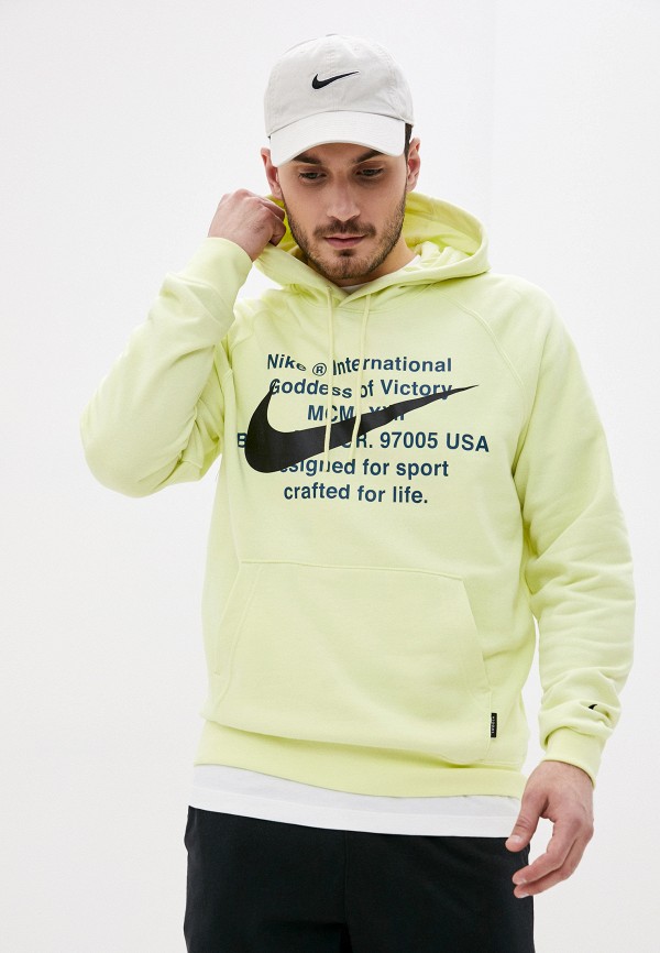 

Худи Nike, Желтый, M NSW SWOOSH HOODIE PO FT