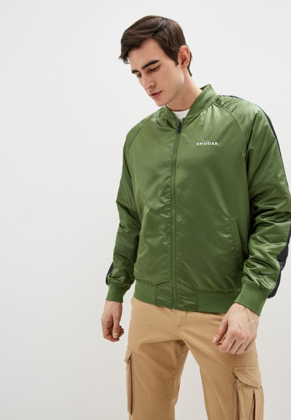 

Куртка Nike, Зеленый, M NSW SWOOSH BMBER JKT WVN