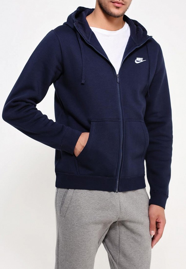 

Толстовка Nike, MEN'S SPORTSWEAR HOODIE, Синий