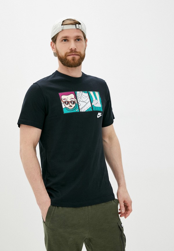

Футболка Nike, Черный, M NSW TEE FTWR 1 ILLUSTRATION