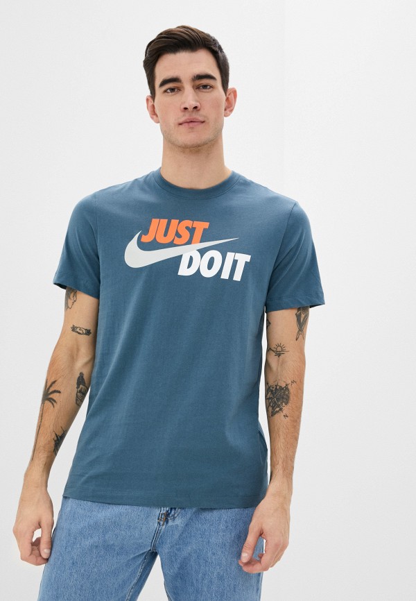 

Футболка Nike, Синий, M NSW TEE JUST DO IT SWOOSH