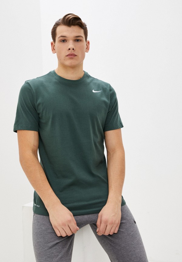 

Футболка спортивная Nike, Зеленый, M NK DRY TEE DFC CREW SOLID