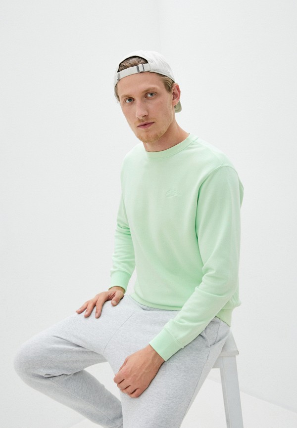 

Свитшот Nike, Бирюзовый, M NSW CLUB CRW FT