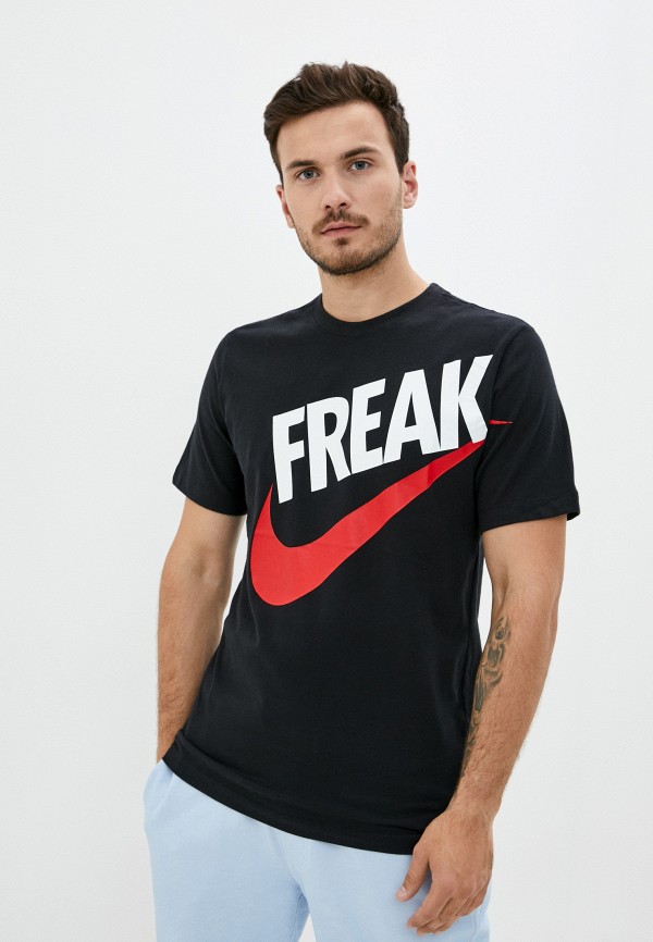 

Футболка спортивная Nike, Черный, GA M NK DRY TEE FREAK