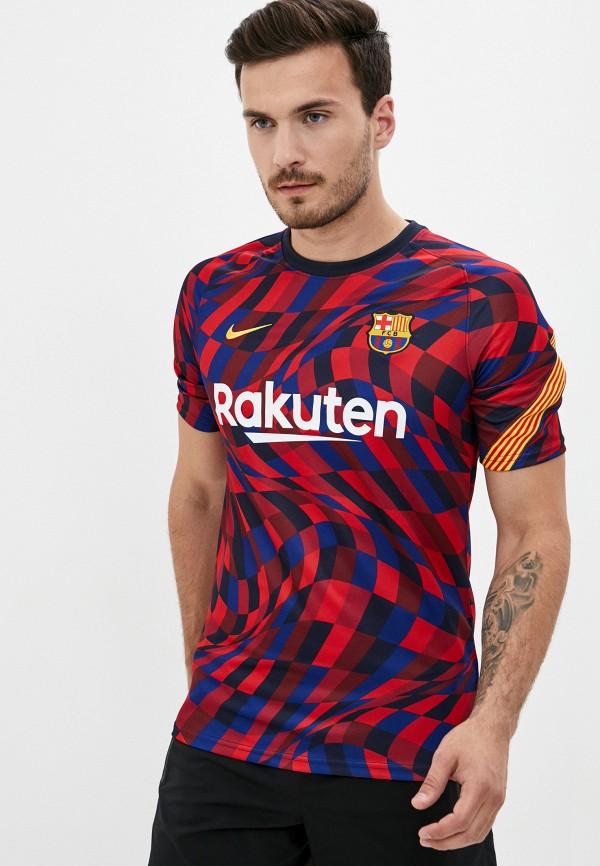 

Футболка спортивная Nike, Разноцветный, FCB M NK BRT TOP SS PM
