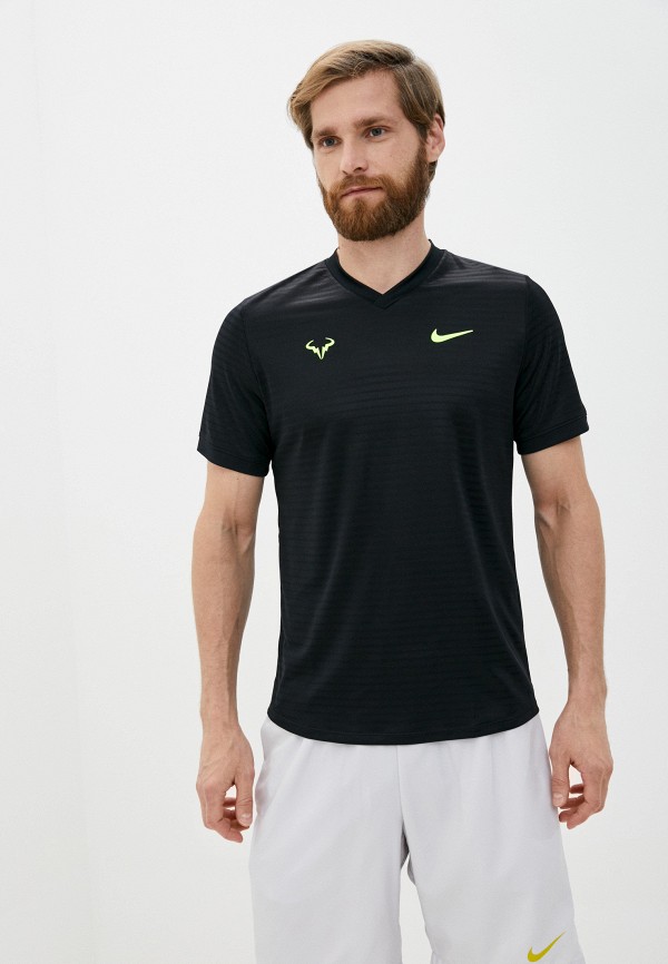 

Футболка спортивная Nike, Черный, RAFA M NKCT CHALLENGER TOP SS